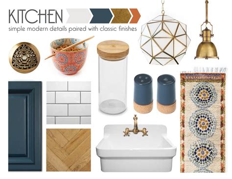 kitchen mood board I just finished • /r/InteriorDesign | Kitchen mood ...