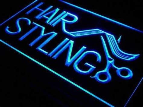 Hair Salon Styling LED Neon Light Sign in 2021 | Neon light signs, Led neon lighting, Neon signs