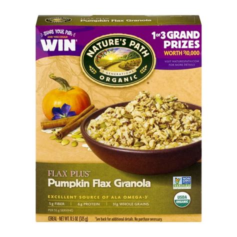 Nature's Path Organic Flax Plus Granola Pumpkin from Ralphs - Instacart