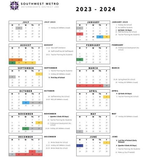 Southwest Isd School Calendar 2024 - Dasya Emogene