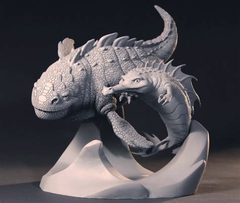 Image - Sculpture of Maelstrom&Cretaceous.jpeg | Ice Age Wiki | FANDOM ...