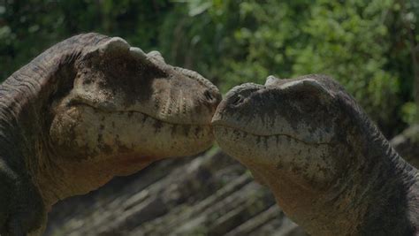 'Prehistoric Planet': T-Rex as gentle lover in tender mating scene