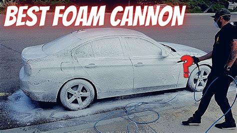 BEST FOAM CANNON for Car Detailing | How to get thicker foam | Best soap for foam cannon car ...