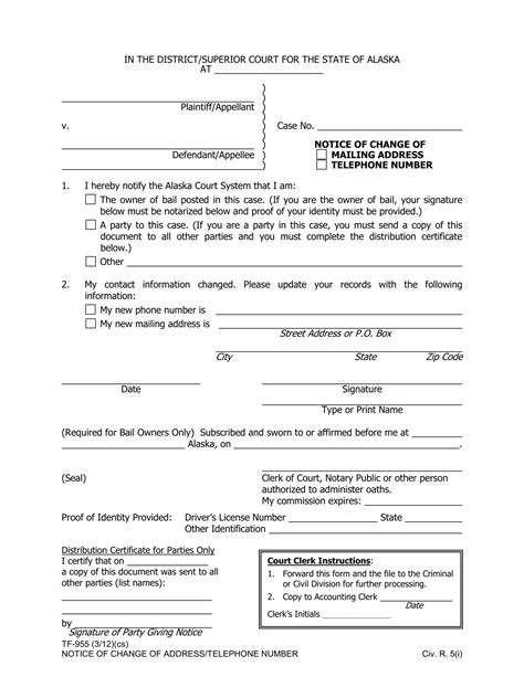 Alaska Tf 955 Form ≡ Fill Out Printable PDF Forms Online