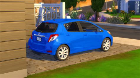 Toyota Yaris 5-door | The Sims 4 CC | Sims 4, Sims, Sims 4 cas mods