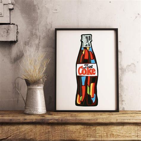 PRINTABLE Diet Coke Print Diet Coke Abstract Art Diet - Etsy | Shop ...