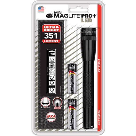 Maglite Mini Maglite Pro 2AA LED Flashlight SP2P017 B&H Photo