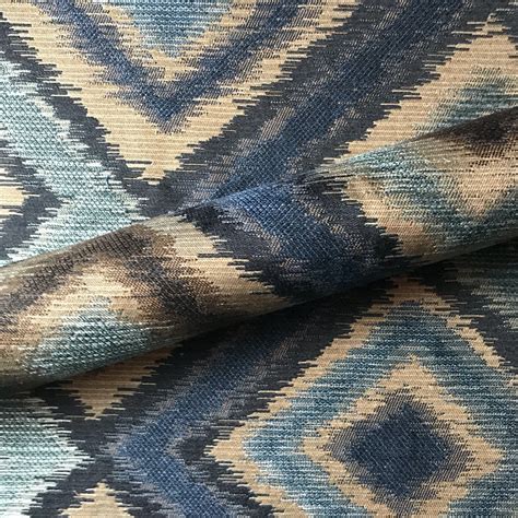 Coastal Ikat Jacquard Upholstery Fabric 54" by the Yard - Walmart.com