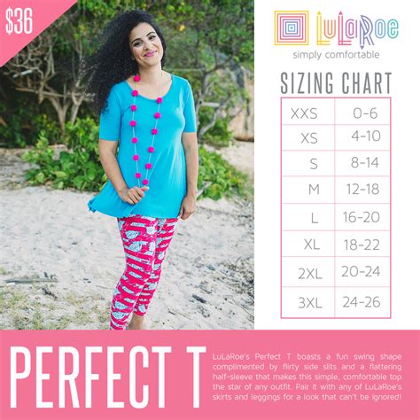 Lularoe Consistent Size Chart | Printable Templates Free