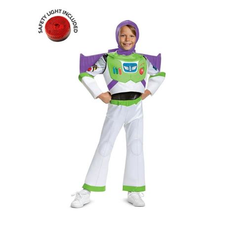 Buzz Lightyear Costume Kit With Safety Light - 3T-4T - Walmart.com ...