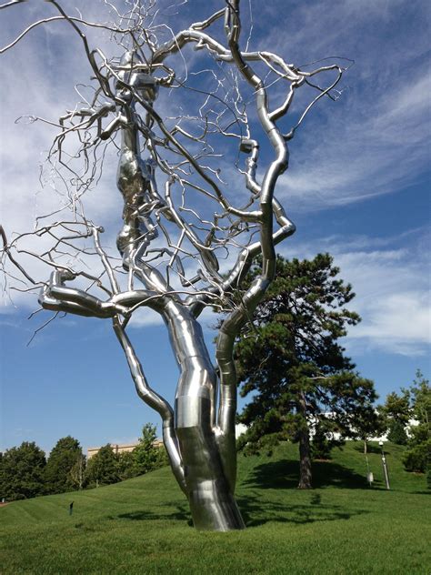 Kansas City Sculpture Park at The Nelson-Atkins Museum of Art ... | City sculpture, Sculpture ...