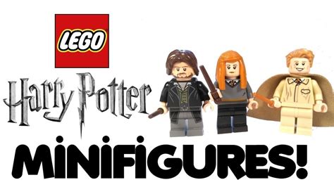 LEGO HARRY POTTER CUSTOM MINIFIGURES! Sirus Black, Lockhart and Ginny ...