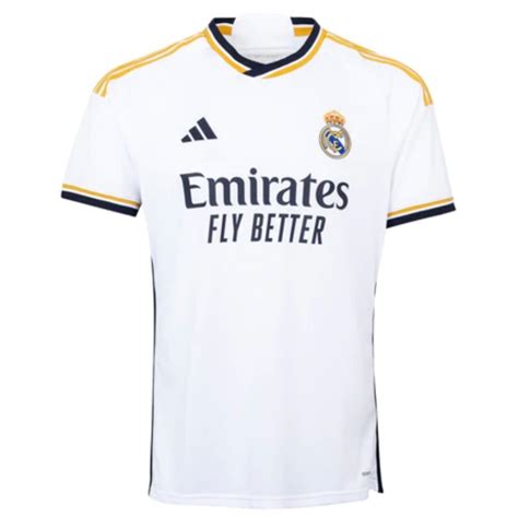 Real Madrid Home Shirt 2023/24 | Official Adidas | Worldwide Delivery