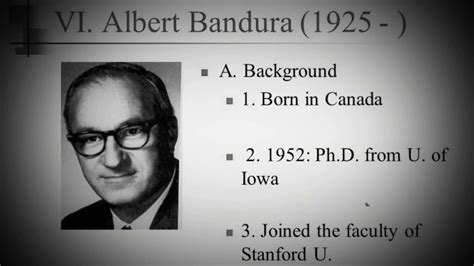 Albert Bandura life and biographical background - YouTube