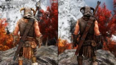 Iron Armors and Weapons Retexture LE at Skyrim Nexus - Mods and Community