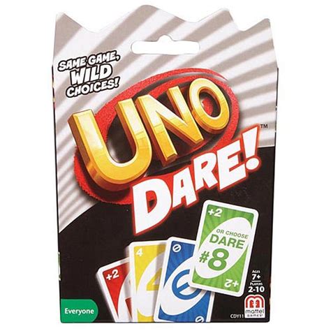 Uno Dare Card Game - Calendars.com