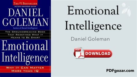 #1 Emotional Intelligence by Daniel Goleman PDF Free Download | PDF Gozar