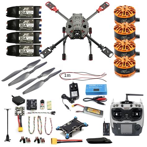 Full Set DIY 2.4GHz 4 Aixs Quadcopter RC Drone 630mm Frame Kit MINI PIX ...