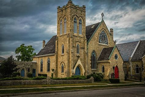 Trinity Anglican Church Photograph by David Hook - Pixels