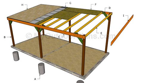 Carport building plans | Carport plans, Diy carport, Carport designs