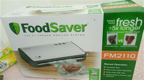 Unboxing FOOD SAVER Machine - YouTube