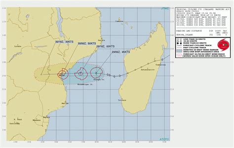 Tropical Cyclone “Chalane” to make landfall over Beira, Mozambique ...