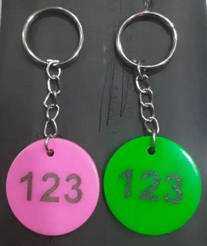 Plastic Key Rings, Shape: Round at Rs 7/piece in New Delhi | ID ...