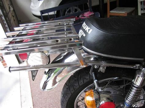 Buy Chrome Luggage Rack for Suzuki GT750 REDUCED! in Kennesaw, Georgia, US, for US $45.99