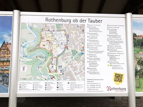 The Little Medieval Town of Rothenburg ob der Tauber