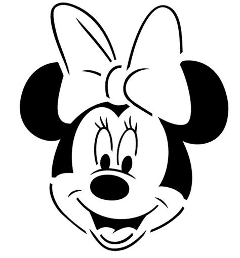 78 Free Minnie Mouse Head Clipart - Cliparting.com | Ausmalbilder ...