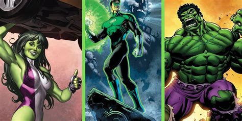 10 Greatest Superheroes Who Rock The Color Green