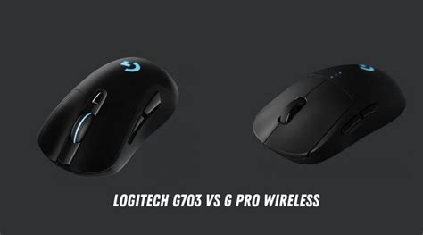 Logitech G703 vs G Pro Wireless: {Major Differences+Review}