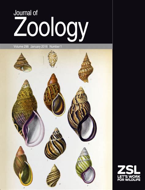 Journal of Zoology: Vol 298, No 1