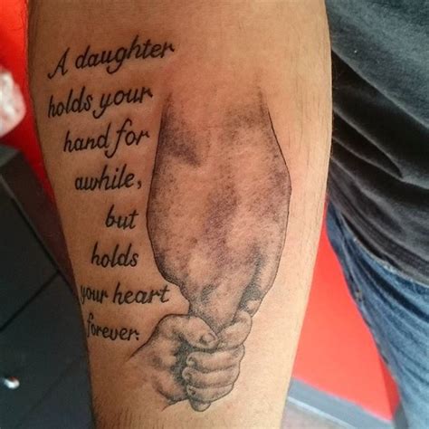 16 Tattoos Dads Got to Permanently Display Love For Their Kids | Father tattoos, Tattoos for ...