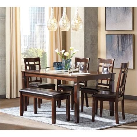 D384-325 Ashley Furniture Bennox Dining Table Set (6/cn)