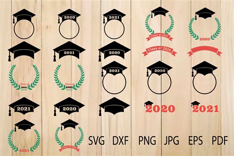 Graduation SVG, Graduation Cap SVG (382623) | Cut Files | Design Bundles