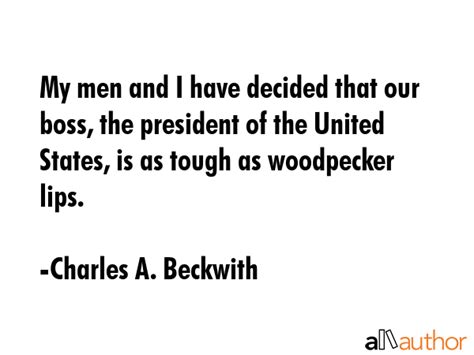 Best charlie beckwith quotes