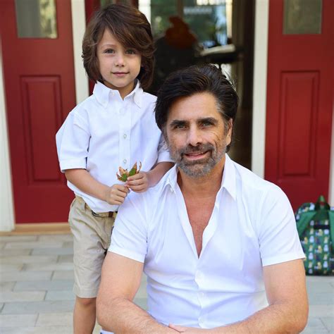 John Stamos tries ’not to cry’ as son Billy starts school