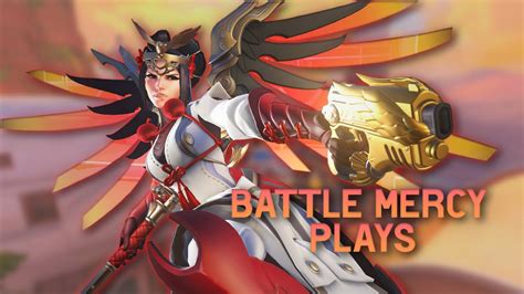 The Best Battle Mercy! | Overwatch 2 Competitive Mercy Gameplay - YouTube