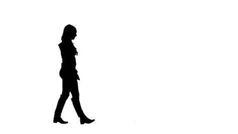 Girl Walking Silhouette at GetDrawings | Free download