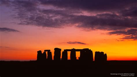 Stonehenge at Sunset, Wiltshire, England Landscape Stone, Landscape Photos, Best Sunset, Sunrise ...