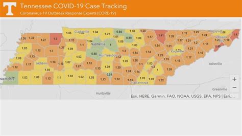 East Tennessee's COVID-19 case rates are trending up, despite progress elsewhere in the state ...