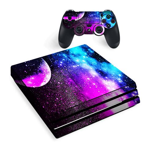 Skin for Sony PS4 Pro Console Decal Stickers Skins Cover -Galaxy ...