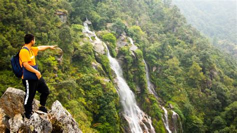 Tindhare Jharana, Tindhare Waterfall. - Marvels of Nepal