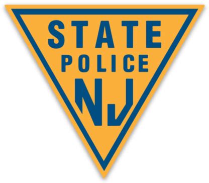 NJSP Gold Decal 2 Pack – Troopers United Foundation