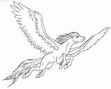 Pegasus  flying By Ninetales4Ever On DeviantART Horse coloring pages sketch template