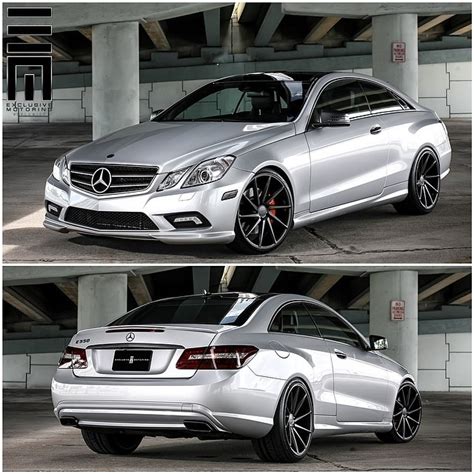 Exclusive Motoring Worldwide: Mercedes-Benz E550 customized with smoked ...