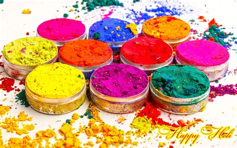 Happy Holi Greetings Wishes Colors 3d Hd Wallpaper