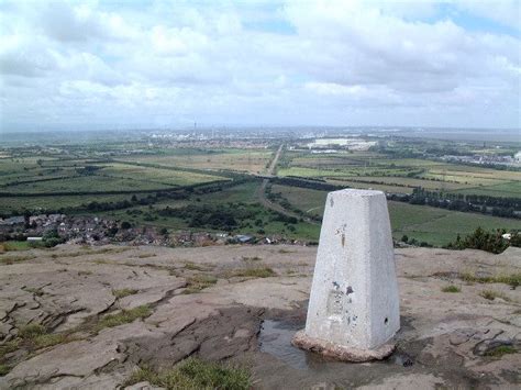 Helsby Hill - used to sit on the top of this while my boyfriend went ...