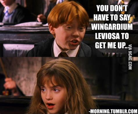 You dont have to use wingardium leviosa - 9GAG